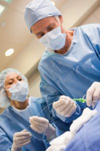 A partner in the supply chain may be able to provide unusual componenets such as radiation attenuating surgical gloves. 