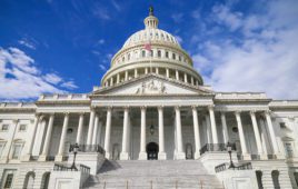 Photo of U.S. Capitol home of Congress including House and Senate
