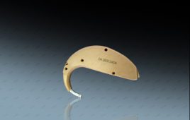Laser-marked hearing aid