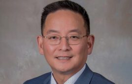 A portrait of Dr. Kevin Chung, chief medical officer at SeaStar Medical