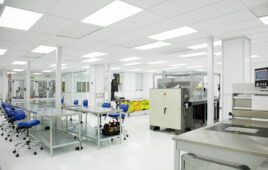 Donatelle image of new ISO 7 clean room