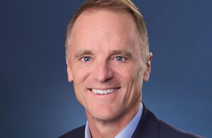 A portrait of Mike Mahoney, the chair and CEO of Boston Scientific