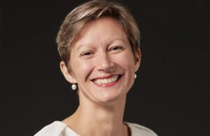 A portrait of Moon Surgical CEO Anne Osdoit