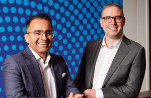 A portrait of Molli Surgical co-founders Ananth Ravi and John Dillon.