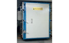 A photo of Boulder Sterilization's chlorine dioxide sterilization chamber.