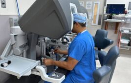 Adeel Khan surgical robot Washington University School of Medicine St. Louis robotic liver transplant