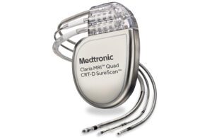 A photo of a Medtronic ICD CRT-D like those involved in the Class I recall.