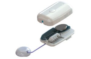 An image of Modular's MODD1 insulin delivery system.