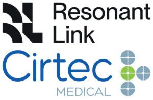 The logos of Resonant Link and Cirtec Medical.